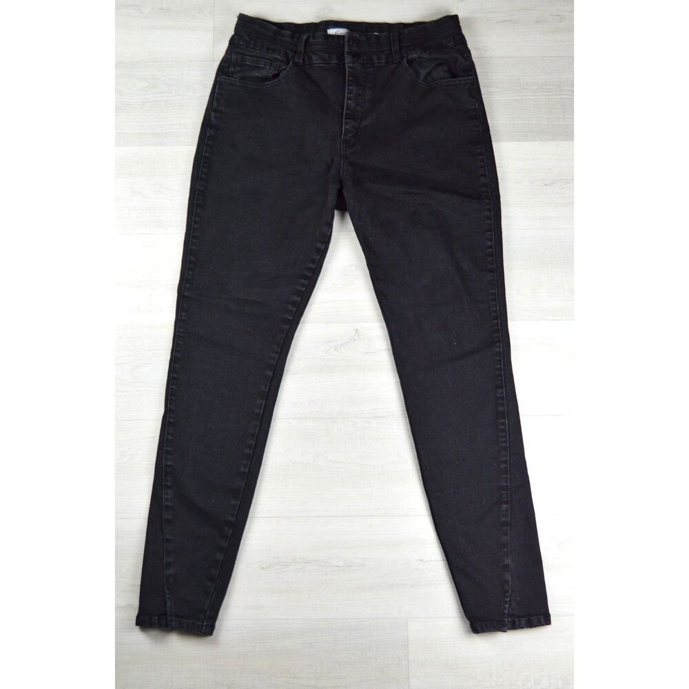 KanCan Signature Black High-Rise Skinny Jeans — Size 31